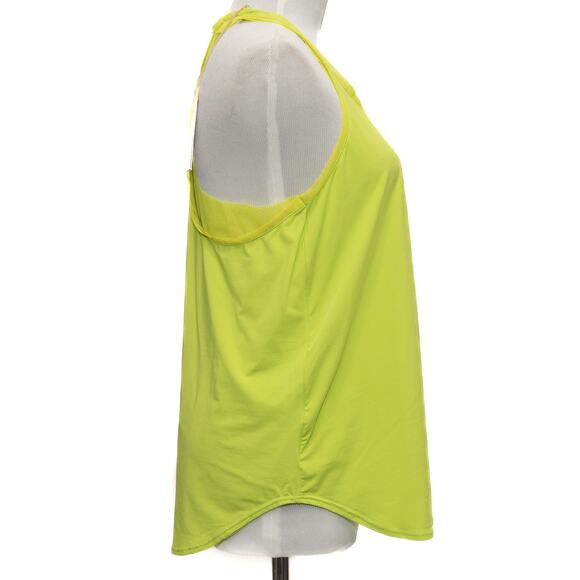 Maaji Green Activewear Tech Tank Top Size Medium - Picture 5 of 12